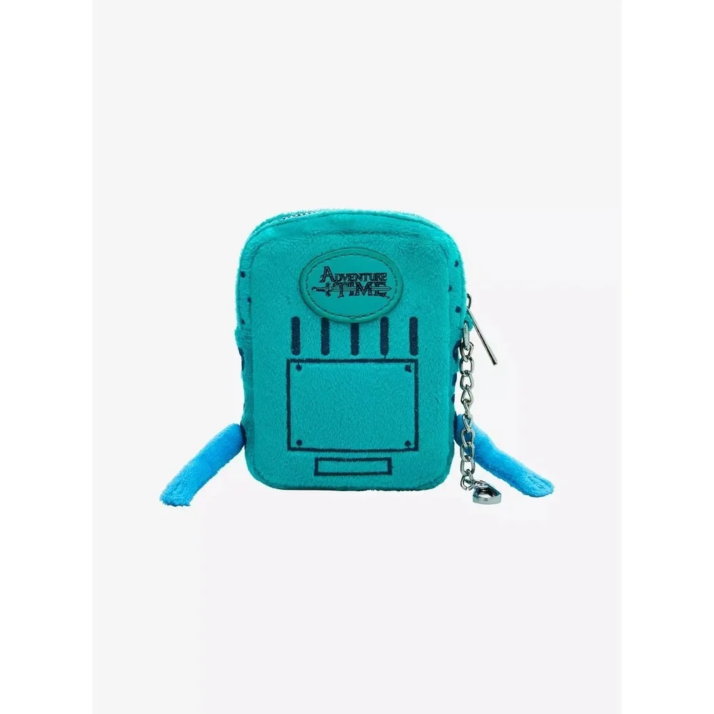 Adventure Time BMO Plush Fuzzy Coin Purse Wallet‎
